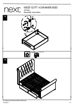 Предварительный просмотр 13 страницы Next WESTCOTT 127530 Assembly Instructions Manual