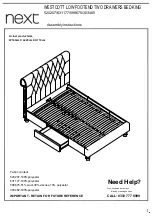 Preview for 2 page of Next WESTCOTT 303480 Assembly Instructions Manual