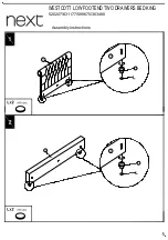 Preview for 6 page of Next WESTCOTT 303480 Assembly Instructions Manual