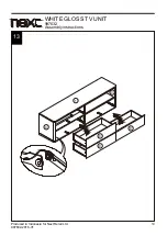 Preview for 11 page of Next WHITE GLOSS TV UNIT 997632 Assembly Instructions Manual