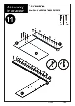 Предварительный просмотр 19 страницы Next WHITE HIGHSLEEPER 880598 Assembly Instructions Manual