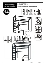 Предварительный просмотр 22 страницы Next WHITE HIGHSLEEPER 880598 Assembly Instructions Manual