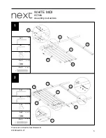 Предварительный просмотр 5 страницы Next WHITE MIDI Assembly Instructions Manual