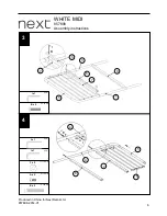 Предварительный просмотр 6 страницы Next WHITE MIDI Assembly Instructions Manual