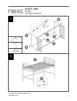 Предварительный просмотр 8 страницы Next WHITE MIDI Assembly Instructions Manual