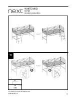 Предварительный просмотр 10 страницы Next WHITE MIDI Assembly Instructions Manual