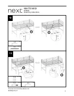 Предварительный просмотр 11 страницы Next WHITE MIDI Assembly Instructions Manual