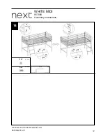 Предварительный просмотр 12 страницы Next WHITE MIDI Assembly Instructions Manual