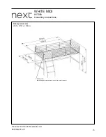 Предварительный просмотр 13 страницы Next WHITE MIDI Assembly Instructions Manual