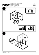 Предварительный просмотр 6 страницы Next WHITE NEW S SIDE 507036 Assembly Instructions Manual