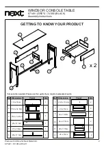 Предварительный просмотр 3 страницы Next WINDSOR 671491 Assembly Instructions Manual