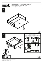 Предварительный просмотр 6 страницы Next WINDSOR 671491 Assembly Instructions Manual