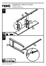 Предварительный просмотр 10 страницы Next WINDSOR 671491 Assembly Instructions Manual