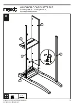 Предварительный просмотр 11 страницы Next WINDSOR 671491 Assembly Instructions Manual