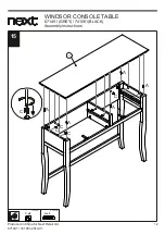 Предварительный просмотр 13 страницы Next WINDSOR 671491 Assembly Instructions Manual