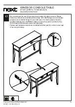 Предварительный просмотр 15 страницы Next WINDSOR 671491 Assembly Instructions Manual