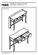 Предварительный просмотр 16 страницы Next WINDSOR 671491 Assembly Instructions Manual