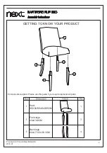 Preview for 3 page of Next WOLIN 469132 Assembly Instructions Manual