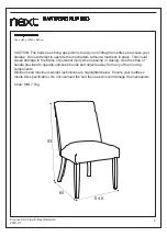 Preview for 7 page of Next WOLIN 469132 Assembly Instructions Manual