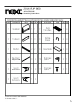 Предварительный просмотр 5 страницы Next ZOLA 145445 Assembly Instructions Manual