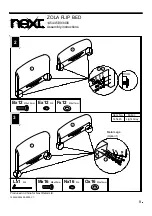 Предварительный просмотр 9 страницы Next ZOLA 145445 Assembly Instructions Manual