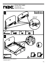 Предварительный просмотр 10 страницы Next ZOLA 145445 Assembly Instructions Manual