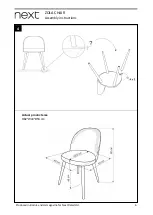 Предварительный просмотр 6 страницы Next ZOLA Assembly Instructions Manual