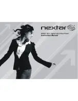 Nextar MA588 1GB User Manual preview
