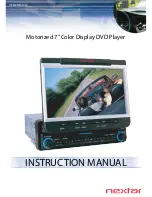 Preview for 1 page of Nextar MM1007 Instruction Manual