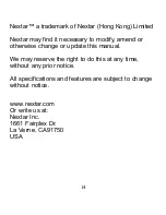 Preview for 15 page of Nextar N3-502 User Manual