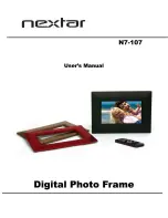 Nextar N7-107 - 7 LCD Digital Photo Frame User Manual предпросмотр