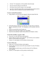 Preview for 15 page of Nextar NXRGZ3 - Flat Screen GPS Unit Software Instruction Manual