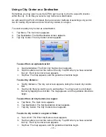 Preview for 17 page of Nextar NXRGZ3 - Flat Screen GPS Unit Software Instruction Manual