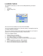 Preview for 33 page of Nextar NXRGZ3 - Flat Screen GPS Unit Software Instruction Manual