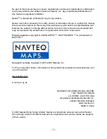 Preview for 34 page of Nextar NXRGZ3 - Flat Screen GPS Unit Software Instruction Manual