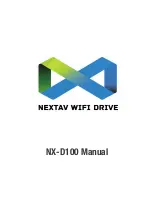 Preview for 1 page of Nextav NX-D100 Manual