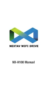 Preview for 1 page of Nextav NX-H100 Manual