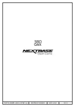 Preview for 19 page of NextBase 380 GWX Installation Instruction