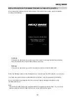 Preview for 35 page of NextBase 412GW Professional Instruction Manual