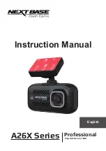 NextBase A26 Series Instruction Manual предпросмотр