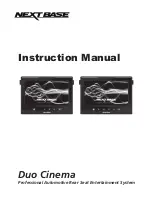 Предварительный просмотр 1 страницы NextBase Duo Cinema Instruction Manual