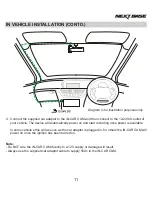 Предварительный просмотр 11 страницы NextBase iN-CAR CAM 101 Go NBDVR101 Instruction Manual