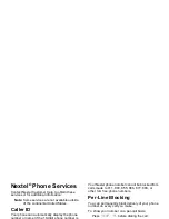 Preview for 65 page of Nextel I860 - Cell Phone 25 MB User Manual