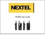 Preview for 1 page of Nextel T320EX User Manual