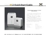 NEXTIVITY CEL-FI RS2 Quick Start Manual preview