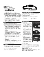 Preview for 1 page of NEXTLED NT-6598 Quick Start Manual