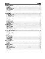 Preview for 2 page of Nextron MASTERTRACE MS-2101 Operator'S Manual