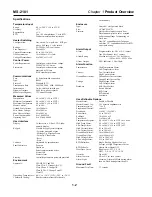 Preview for 5 page of Nextron MASTERTRACE MS-2101 Operator'S Manual