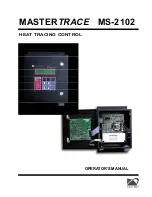 Nextron MASTERTRACE MS-2102 Operator'S Manual preview