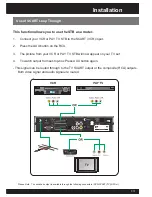 Предварительный просмотр 13 страницы NextWave Digital TDR-3200 Operating Instructions Manual